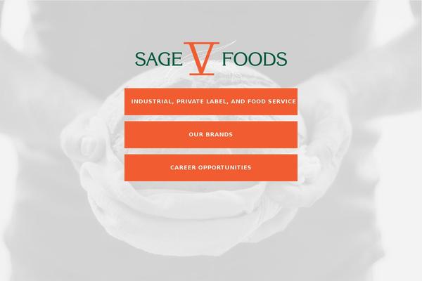 Sage-child theme site design template sample