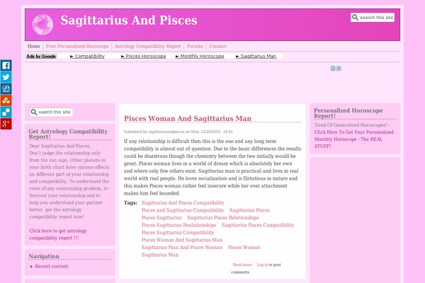 Ping theme site design template sample