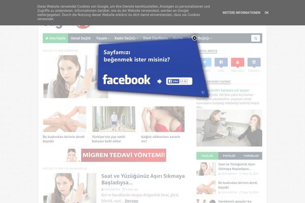 Reportage theme site design template sample