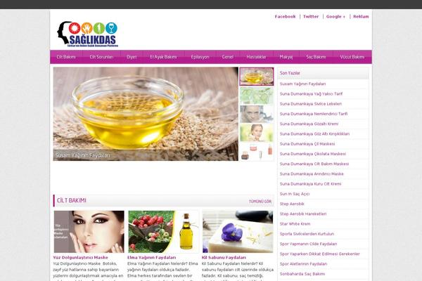 Yaren V2 theme site design template sample