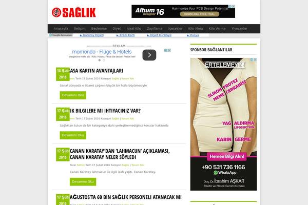 Koresponsive theme site design template sample