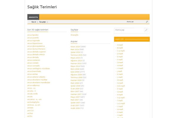 saglikterimleri.com site used Saglikterimleri