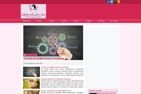 Mercan.v2 theme site design template sample