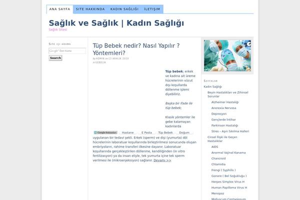 Thesis 1.8 theme site design template sample