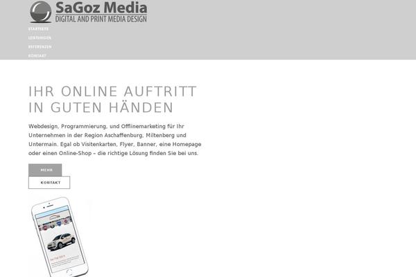 sagoz.com site used Yootheme