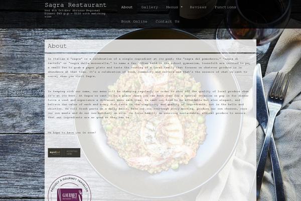 Lensa theme site design template sample