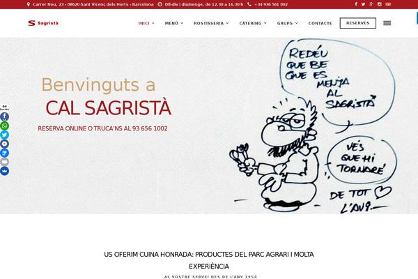 Savory theme site design template sample