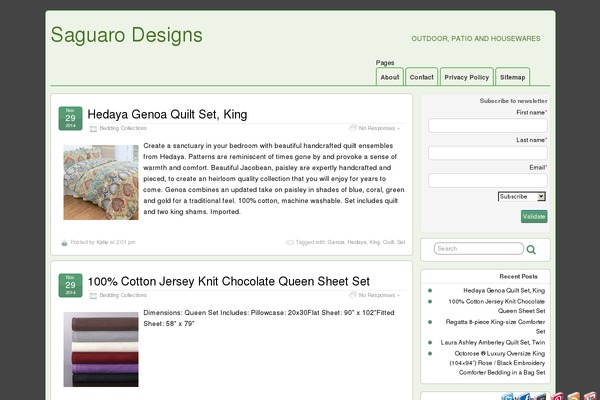 Site using Amzn plugin