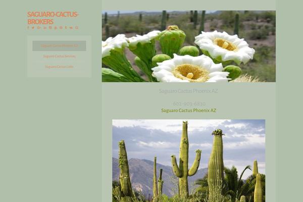 Storto theme site design template sample