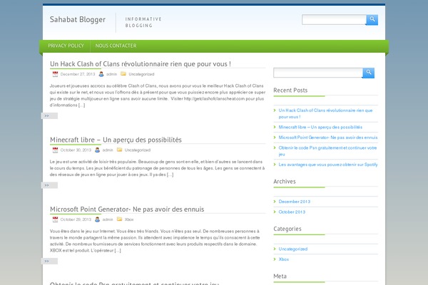 Goodnews 5.5 theme site design template sample