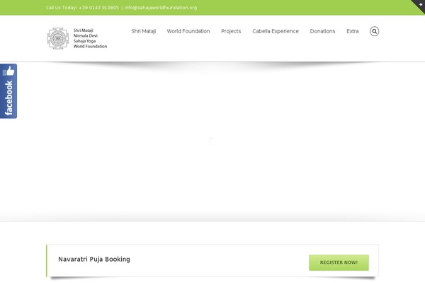 Site using Arscode-social-slider plugin