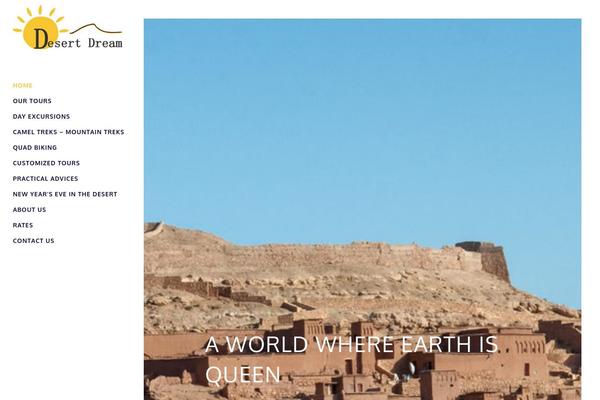 Brick theme site design template sample