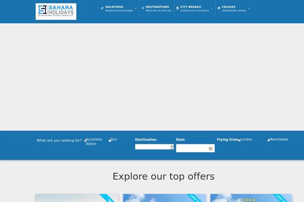 saharaholiday.org site used Bookyourtravel-child