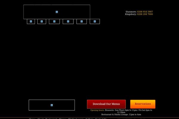 Lounge theme site design template sample