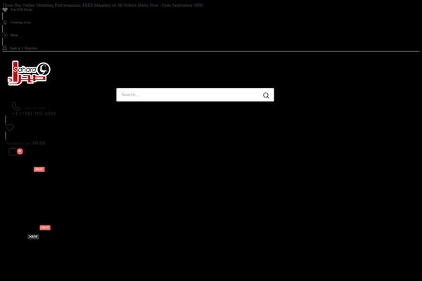 Riode theme site design template sample