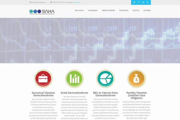 Bostan theme site design template sample