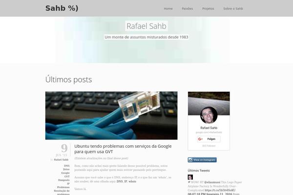 Quickstep theme site design template sample