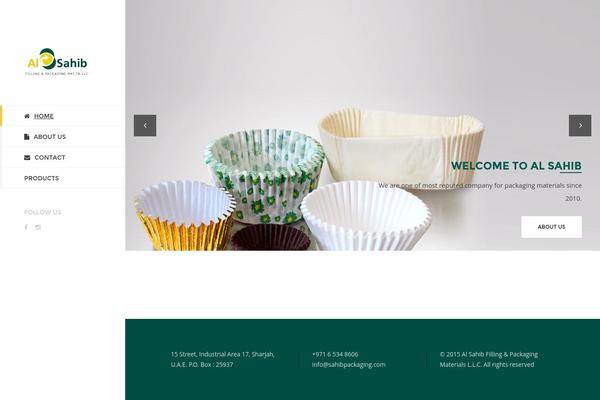 Onyx theme site design template sample