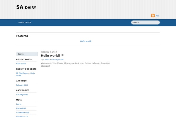 Newsy theme site design template sample
