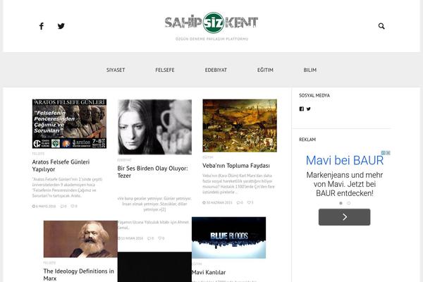 HEAP theme site design template sample