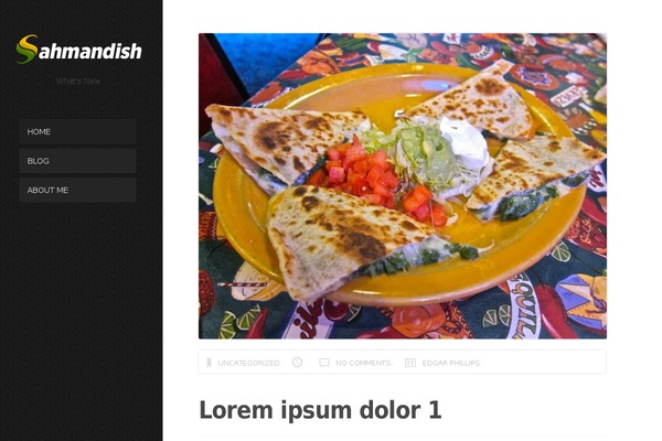 sahmandish.com site used Bloggap