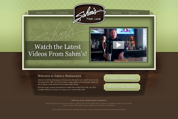 sahms.com site used Sahms