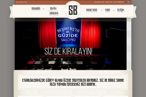 Retro theme site design template sample