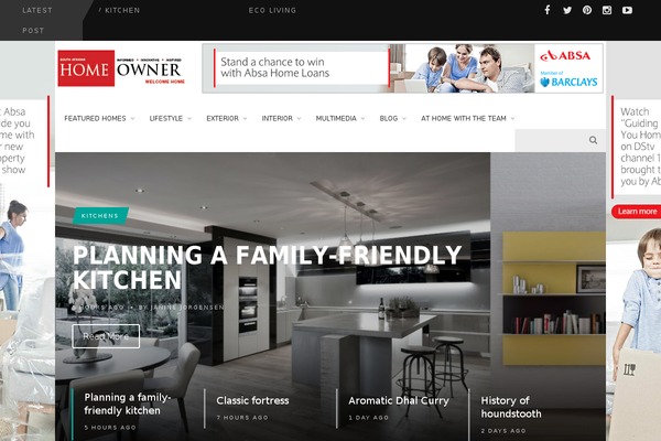 Site using Meks Smart Social Widget plugin