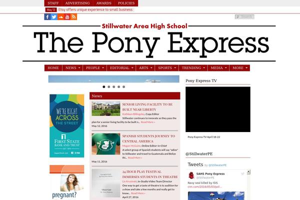 Sno Flex theme site design template sample
