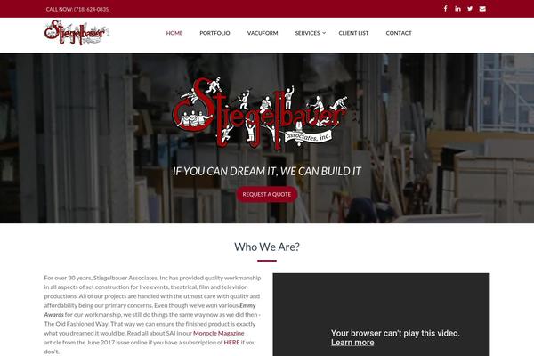 Site using Unyson plugin
