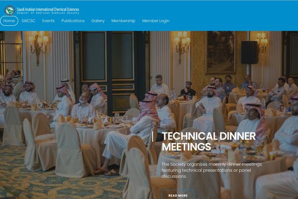 Site using Eventer plugin