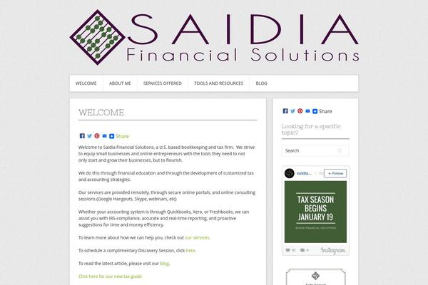 Contango theme site design template sample