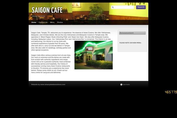 Third Style theme site design template sample
