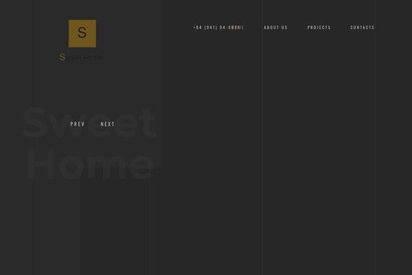 Goarch theme site design template sample
