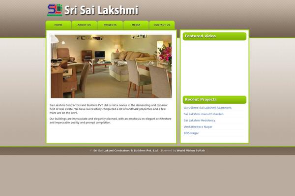 RealEstate theme site design template sample
