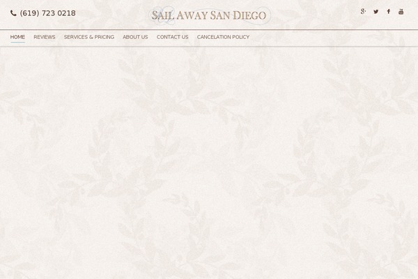 Dante theme site design template sample