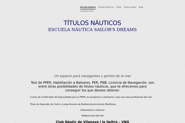 Sydney theme site design template sample