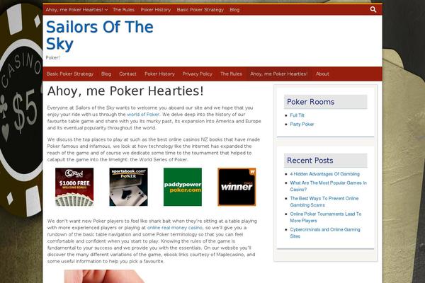 Skacero Lite theme site design template sample