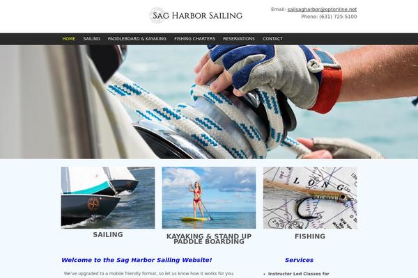 sailsagharbor.com site used Headway-382