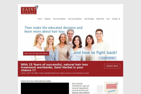 Esteem theme site design template sample