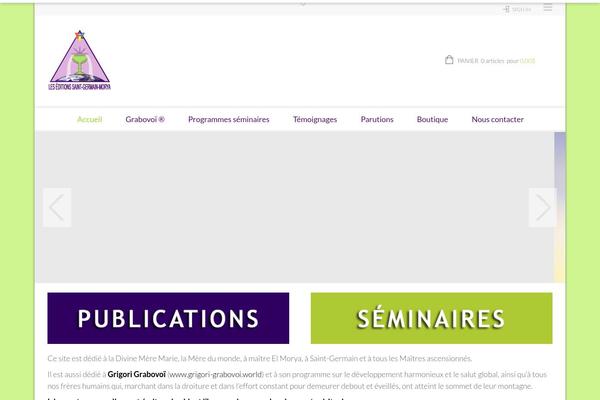 Legenda theme site design template sample