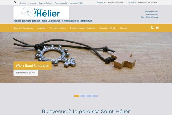 Wpserveur theme site design template sample