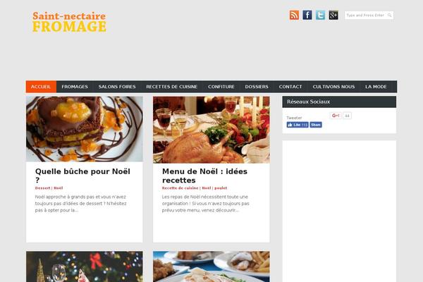 Combomag theme site design template sample