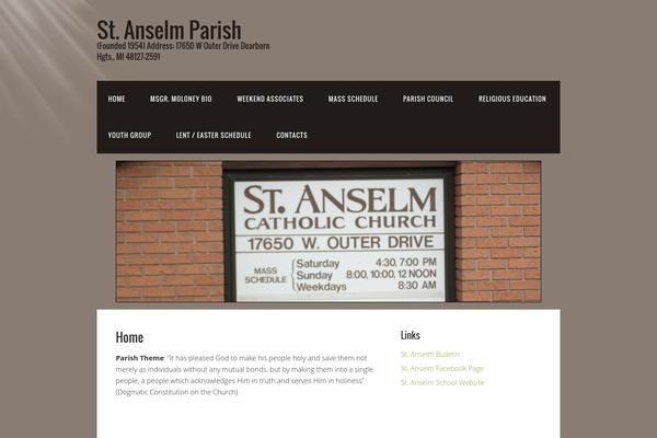 Omega theme site design template sample