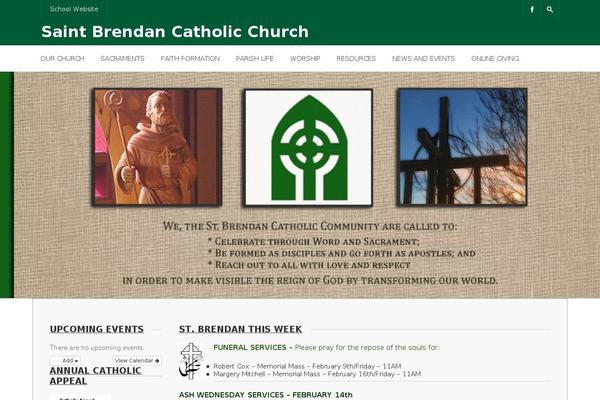 Benevolence theme site design template sample