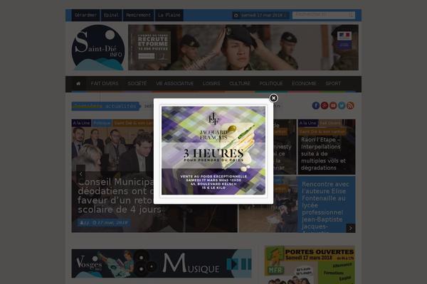Site using Popup with fancybox plugin