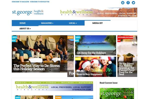 saintgeorgewellness.com site used Meganews
