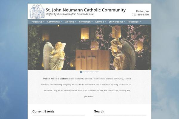 Risen theme site design template sample