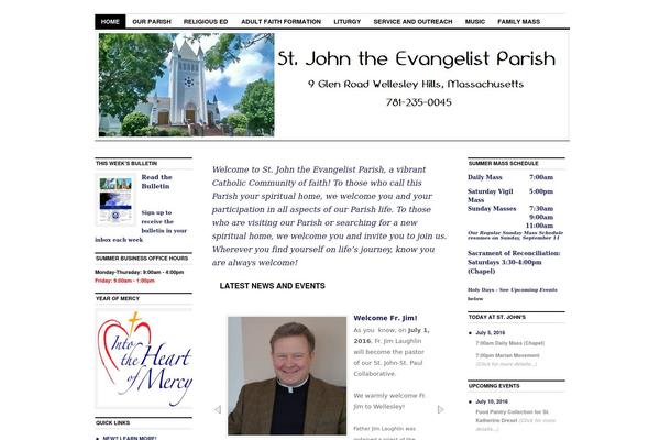 Coraline theme site design template sample