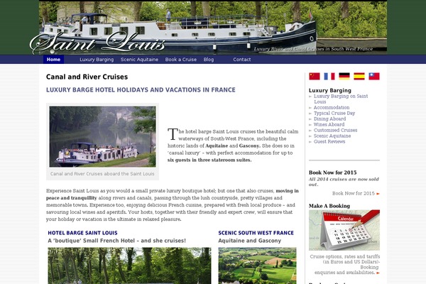 saintlouisbarge.com site used Greyfox